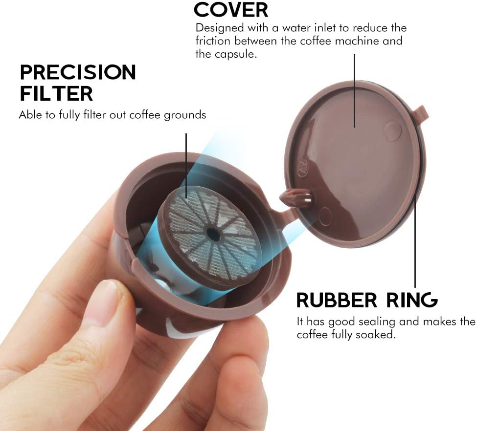 Refillable Dolce Gusto Coffee Capsules Pods Refilling More Than200