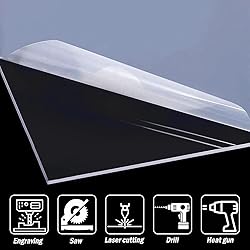 3 Pack Acrylic Sheet Plexiglass 12" x 12" x