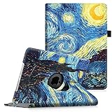 Fintie iPad mini 1/2/3 Case - 360 Degree Rotating Stand Case Cover with Auto Sleep / Wake Feature for Apple iPad mini 1 / iPad mini 2 / iPad mini 3, Starry Night