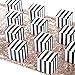 AWELL Small Candy Box Bulk 2x2x2 inch, Black White Stripes Box Party Favors Pack of 50