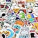 Stickers 500 pcs Laptop Stickers Car Motorcycle Bicycle Luggage Decal Graffiti Patches Skateboard Stickers for Laptop - No-Duplicate Sticker Pack.