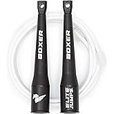 EliteSRS Boxer Jump Rope 3.0 for Fitness & Cardio Training | Professionally Designed Boxing Jump Rope w/Smooth Action Polymer
