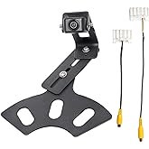 EWAY Light 2.0 Spare Tire Reverse Backup Camera for Jeep Wrangler JK Compass Commander Patriot Liberty 2007-2018, Upgrade Ajustable Brackets for Flexible Angle, Hitch Camera with 90&deg; Ajustable Angle
