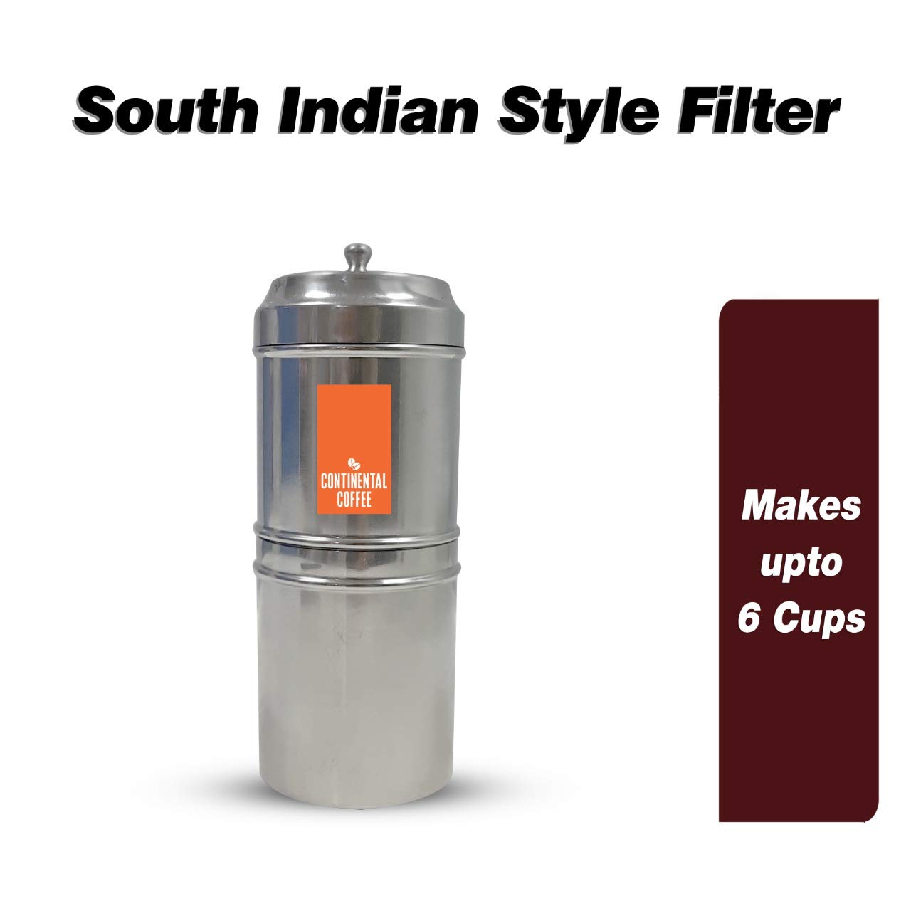 Continental Coffee South Indian Style Filter Coffee Decoction Maker
