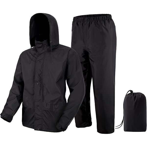 Amazon.com: HANMENGXUAN Rain Suit, Waterproof Breathable Ultra