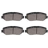 cciyu D1640 Front Semi-Metallic Disc Brake Pads Kit