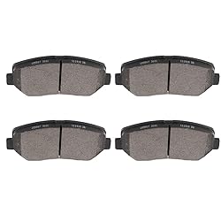 cciyu D1640 Front Semi-Metallic Disc Brake Pads Kit