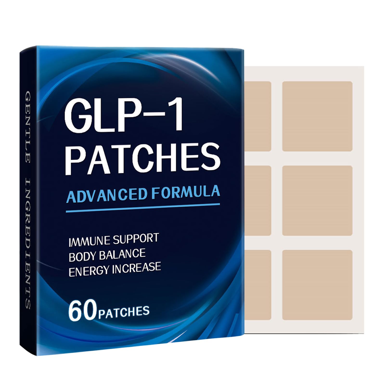 Photo 1 of *Exp 06/28/2028* GLP-1 Patches, GLP Patch cosmetic, GLP-1 Patches for Women & Men - Comfortable Body Care for Women - 60 Count