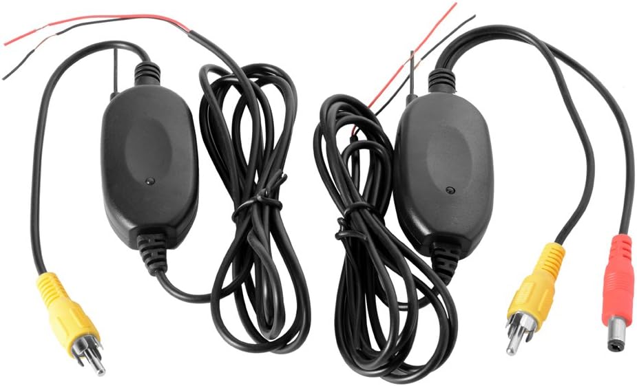 XCSOURCE 2.4G Wireless Color Video Transmitter and Receiver for Vehicle