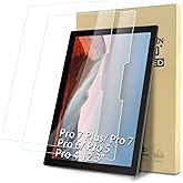 Suppeak 2-Pack Screen Protector Compatible with Microsoft Surface Pro 7 Plus/Pro 7/ Pro 6/ Pro 5/ Pro 4 12.3"", Tempered Glas