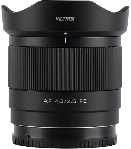VILTROX AF 40mm f2.5 FE Full Frame Lens for Sony, 40mm f/2.5 Prime