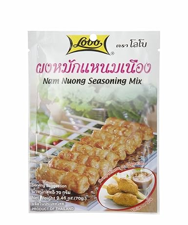 Amazon Com Lobo Nam Nuong Seasoning Mix Paste 2 4 Ounces