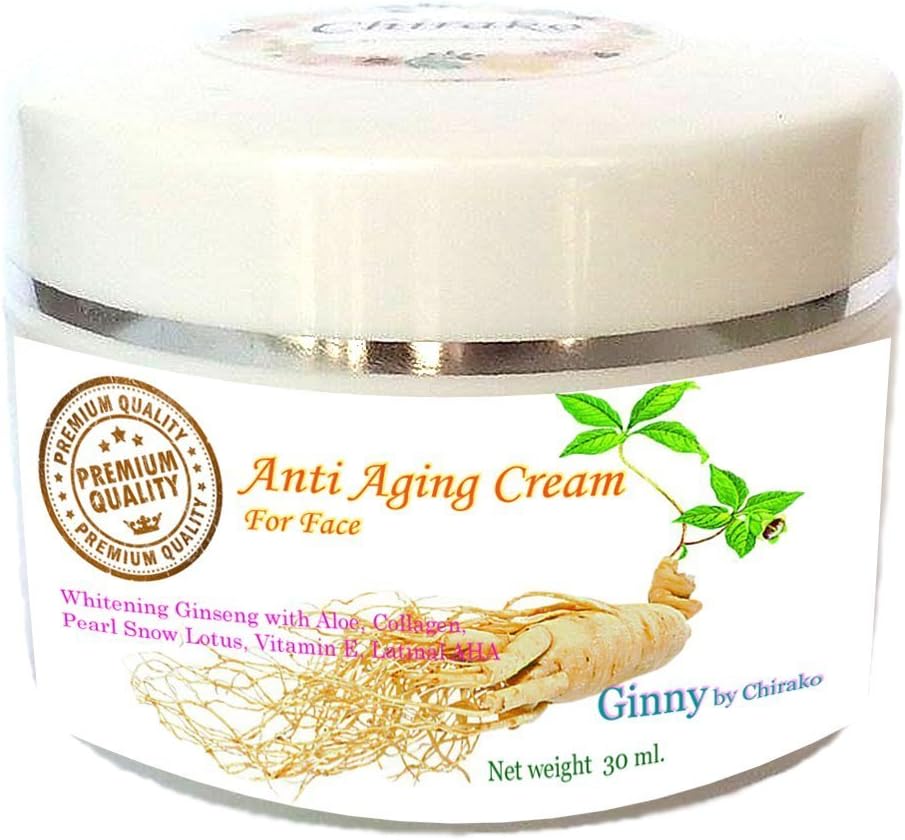 Whitening Ginseng with Aloe Collagen AHA 30ml Anti Aging Cream