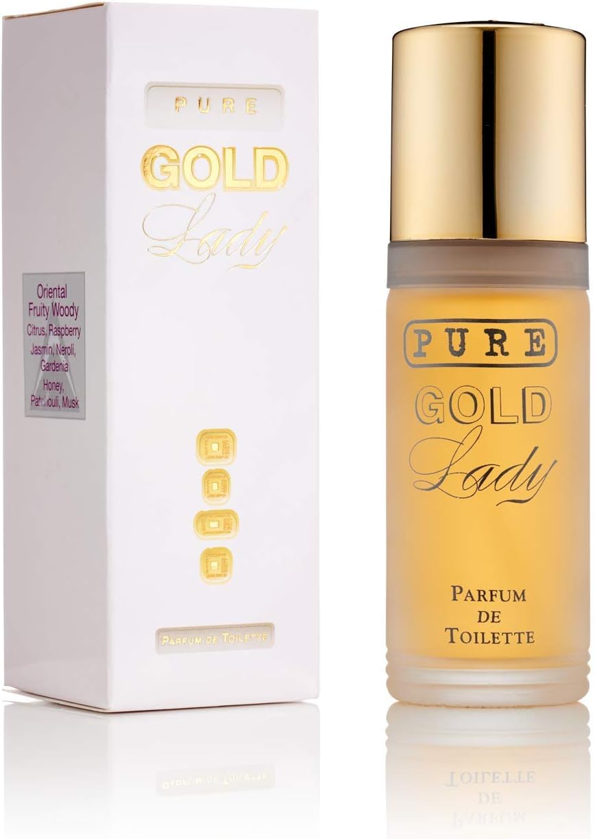 UTC Pure Gold Lady - Fragrance for Women - 55ml Parfum de Toilette by Milton-Lloyd, 55 ml (Pack of 1)