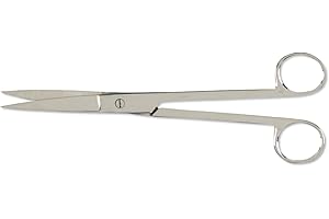 Frey Scientific 583185 Mayo Style Stainless Steel Surgical Dissecting Scissor, 5-1/2" Length