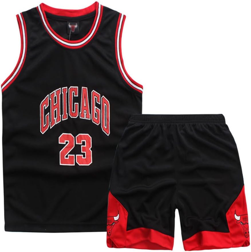Kids Boys Basketball 2-Piece Basketball Performance Tank Top and Shorts Set