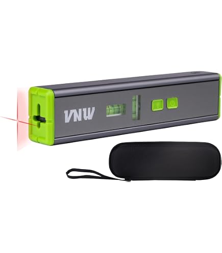 Portable Laser Level with Magnetic -Multipurpose 15Ft Cross