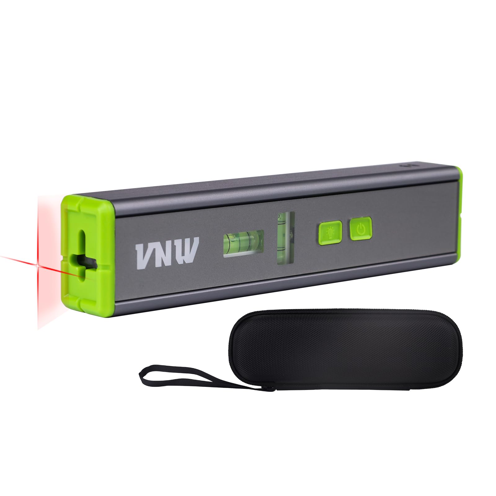 Photo 1 of Laser Level with 90°/180° Bubbles and Magnetic - Multipurpose and Portable Design - Lazer Leveler Tool for Hanging Picture Wall Writig Home Renovation
