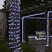 LED Rope Lights Outdoor, 108 LEDs 16Ft Connectable and Flexible Strip Lights with Holder, 110V Plug Waterproof Classic Clear Tube Lights for Indoor Outdoor Tree Garden Party Wedding Christmas (Blue)