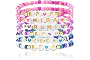 Navy Sugar Kaypop Demon Hunters Bracelet Stackable Stretch Friendship Beaded Bracelets,for pop Fans & Best Friends Gifts Christmas Stocking Stuffers