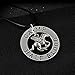 Cafurty the Last Olympian Camp Pegasus Zeus Half-Blood Percy Jackson Necklace