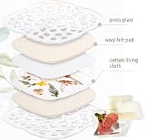 Aboofx Microwave Flower Press 6.3x6.3 inch Quick Drying for DIY Floral Crafts view 6