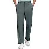 PEGENO Mens Golf Pants with 4 Pockets Stretch Lightweight Quick Dry Breathable Slacks Casual Work Dress Pants for Men