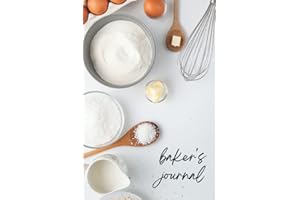 Baker's Journal: Blank Lined Journal for Bakers