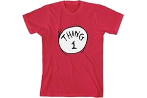 The Cat In The Hat Thing 1, Things 2 Kids Red T-Shirt