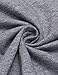 Coofandy Men's Hipster Hip-Hop Longline Premium Tee Pullover Hooded Fashion T-shirt with Side Zipper,Grey,X-Large