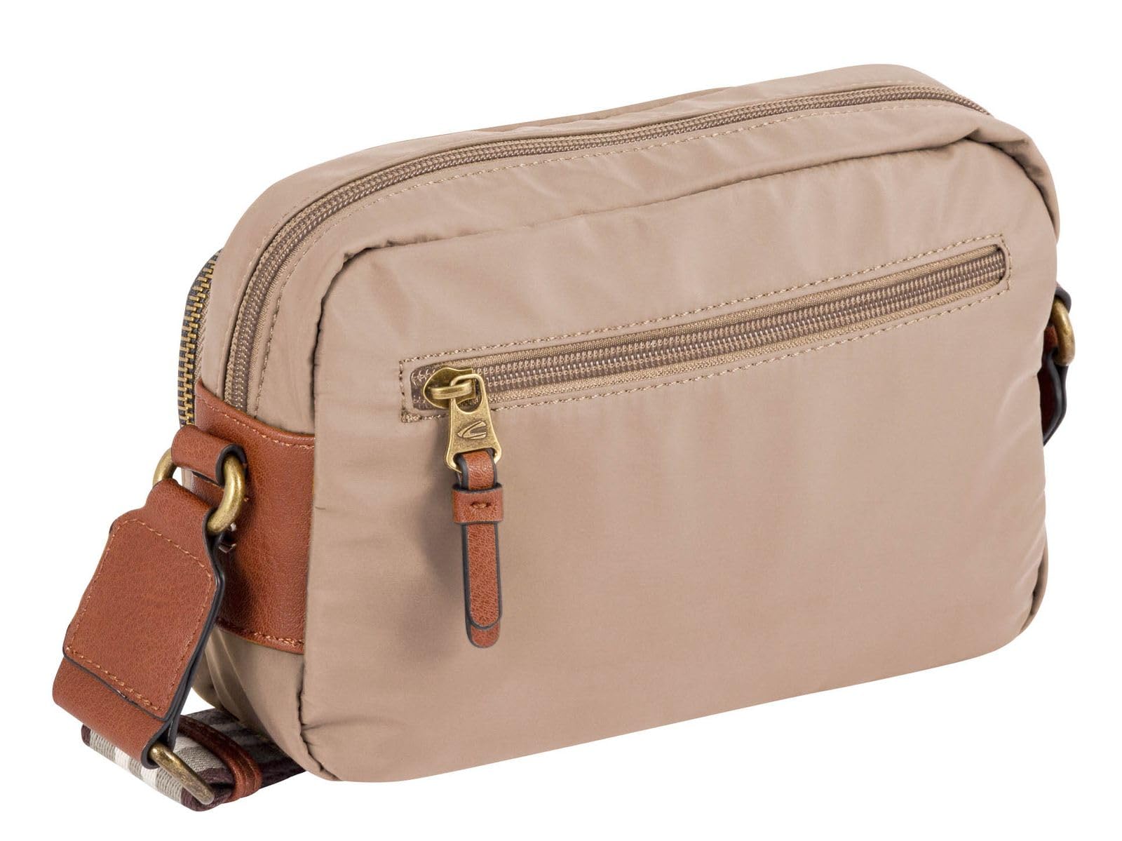 camel active Women's Bari Shoulder Bag, Beige, M