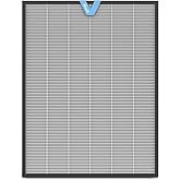 LEVOIT Genuine EverestAir-P Air Purifier Air Filter Replacement, Lasts for 12 -15 Months, Supports HEPA Sleep Mode, Efficient 3-In-1 Washable Filters, EverestAir-RF, 1 Pack, Black