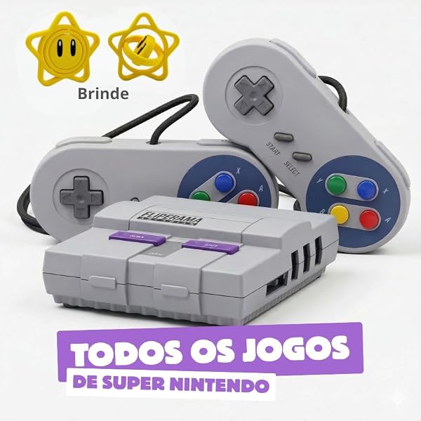 Nintendo Super Entertainment System SNES Classic Edition with Two