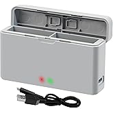 LYONGTECH Dual Charger for Insta360 Ace Pro 2,Ace,Ace Pro Battery,Fast Charge 2 Batteries,Charging Hub