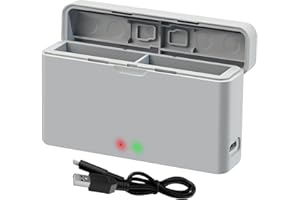 LYONGTECH Dual Charger for Insta360 Ace Pro 2,Ace,Ace Pro Battery,Fast Charge 2 Batteries,Charging Hub