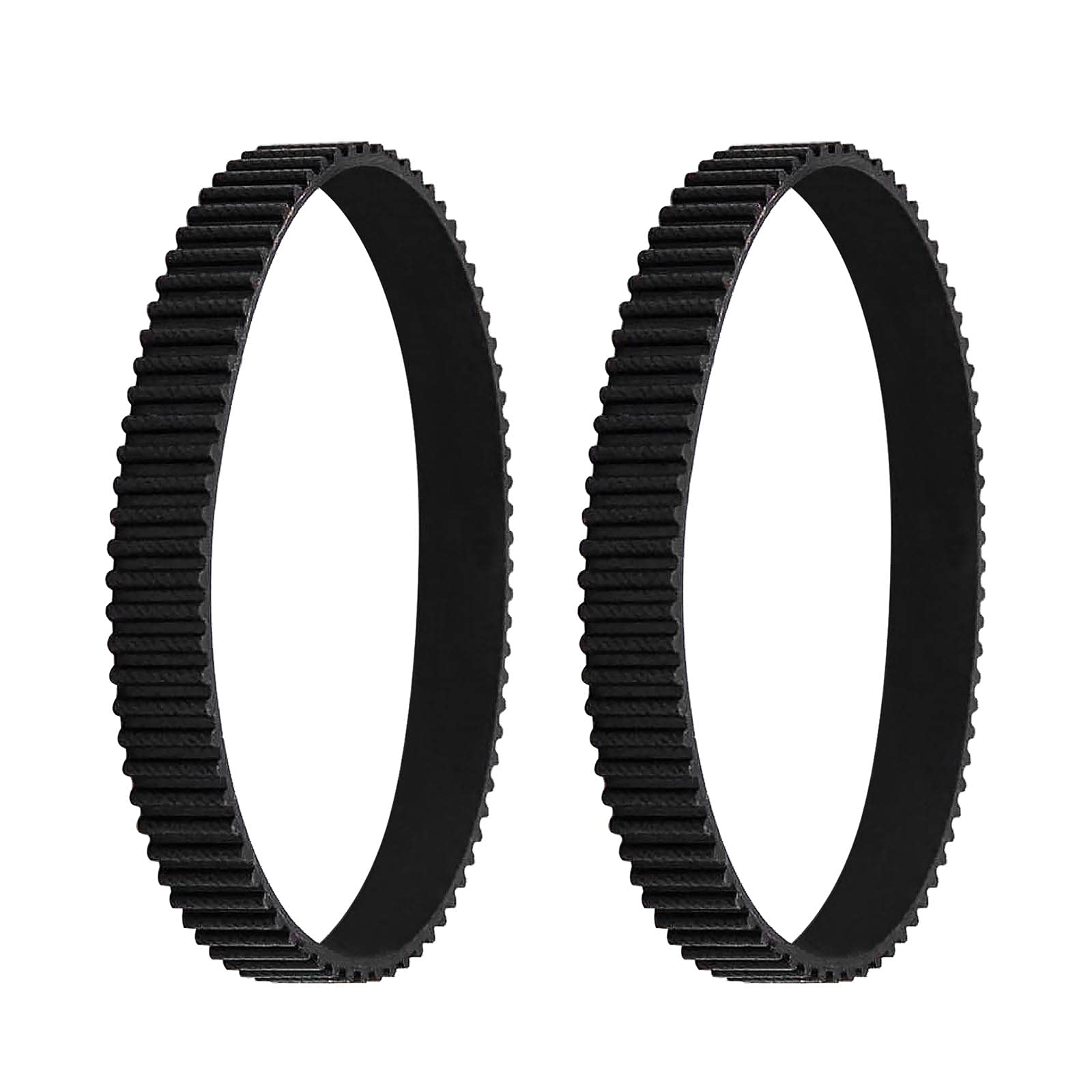 Create idea 2x Drive Belt Rubber Black 3mm Pitch 10mm Width 77-Teeth 231mm Circumference Closed Loop Timing Belt Compatible with Black & Decker GL741 GL720 GL701 GL716 GL710 Lawnmower