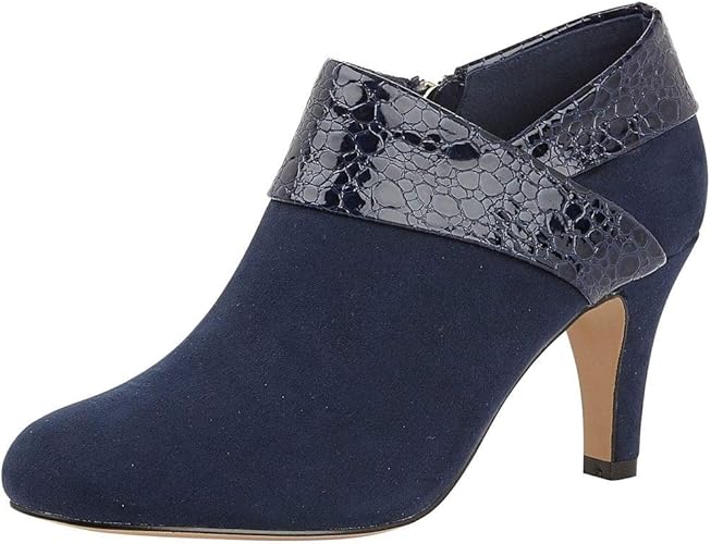 lotus navy court shoes