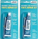Blue Magic Waterbed/Air Mattress Vinyl Repair Kit: Fast Drying Adhesive and Patches