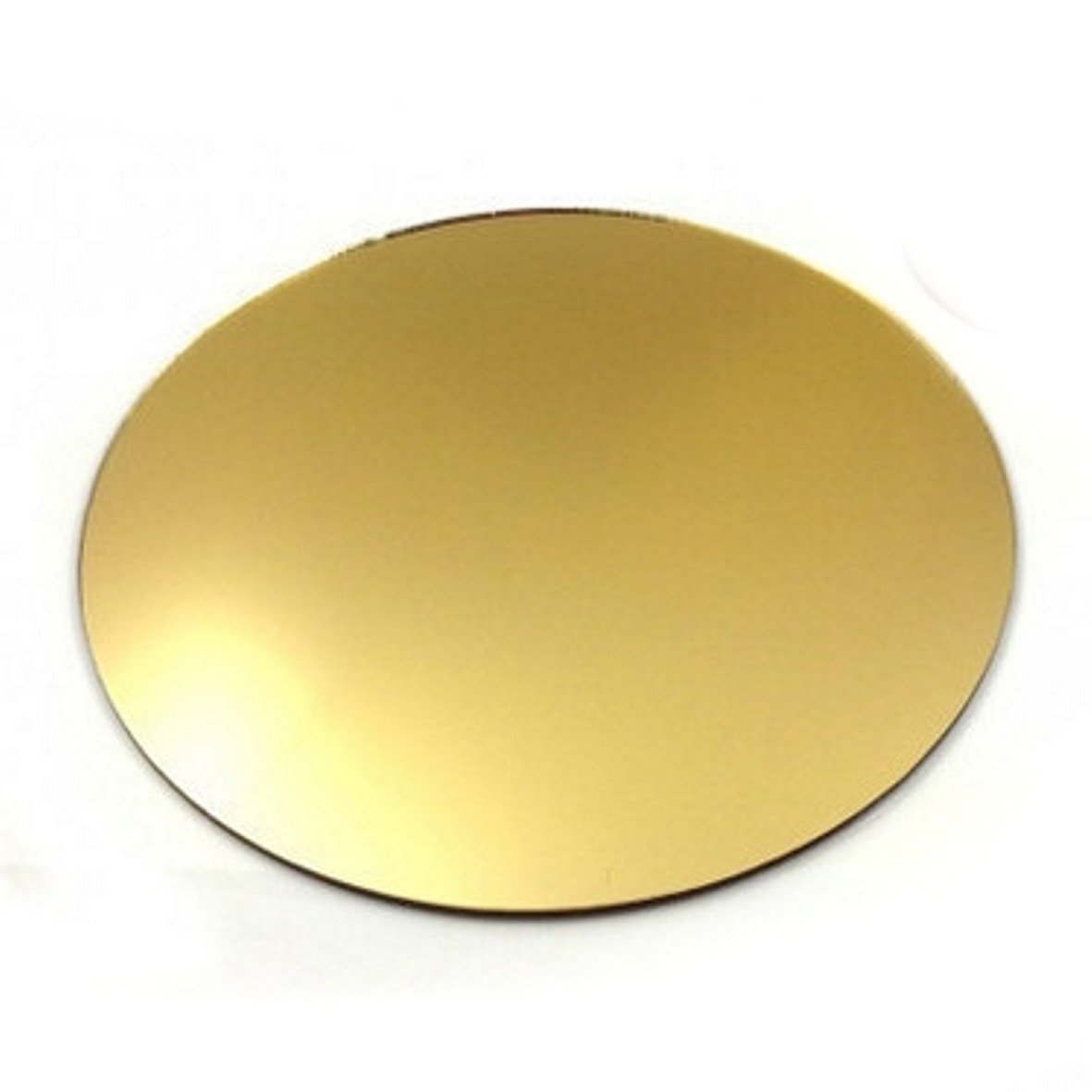 Super Cool Creations 8 Round Gold Mirror Acrylic Coasters