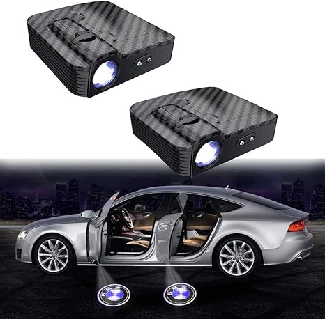 Luci Soglia Portiera Auto Mazda 6 - Proiezione Logo 3D Fantasma, Facile Montaggio