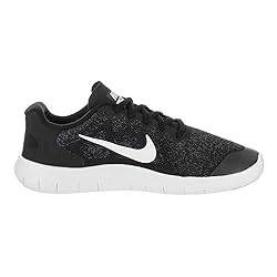 Nike Women's Free RN Flyknit 2018 Running, White, 7