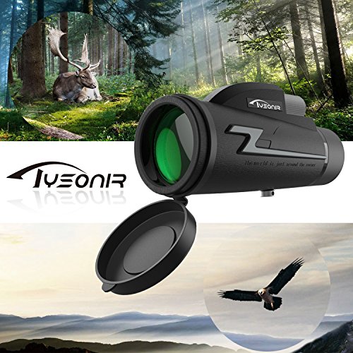 Monocular Telescope, Waterproof 16x50 High Power BAK4 Prism FMC Lens with Tripod Camera Remote Control and Quick Smartphone Holder for Travel,Concert,Sports, etc.