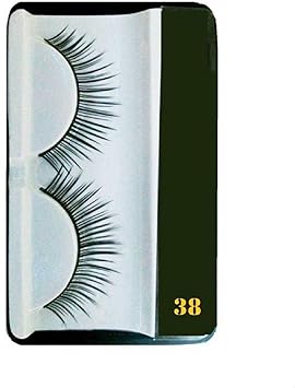 BOLDNYOUNG Soft Natural Black Long False Eyelashes Makeup Extension Pack Of 1 Pair Fake Eyelashes
