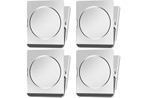 FINDMAG 4 Pack Clip Magnets 2.2 Inch Extra Large Magnetic Clips Heavy Duty, Office Magnet Clips, Whiteboard Magnet Clips, Clip Magnets for Home, Office, Whiteboard, Kitchen etc.