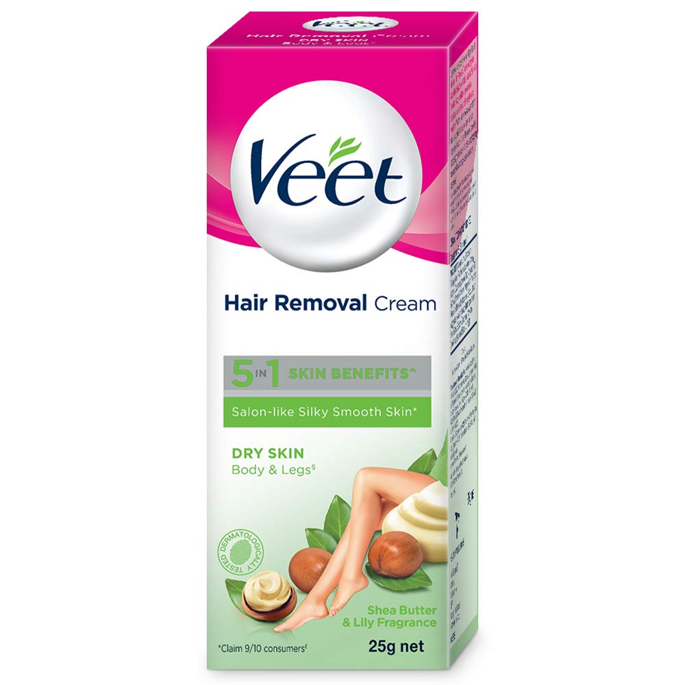 Veet Hair Removal Cream Dry Skin 25 G Buy Online In Kuwait