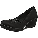 skechers parallel space odyssey women's wedges