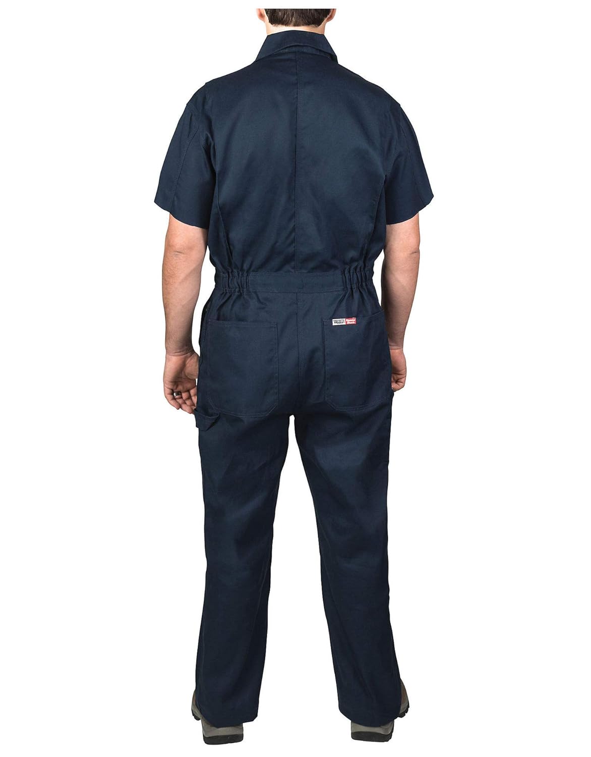 Walls Work Mens Short Sleeve Poplin NonInsulated Mechanic Coverall