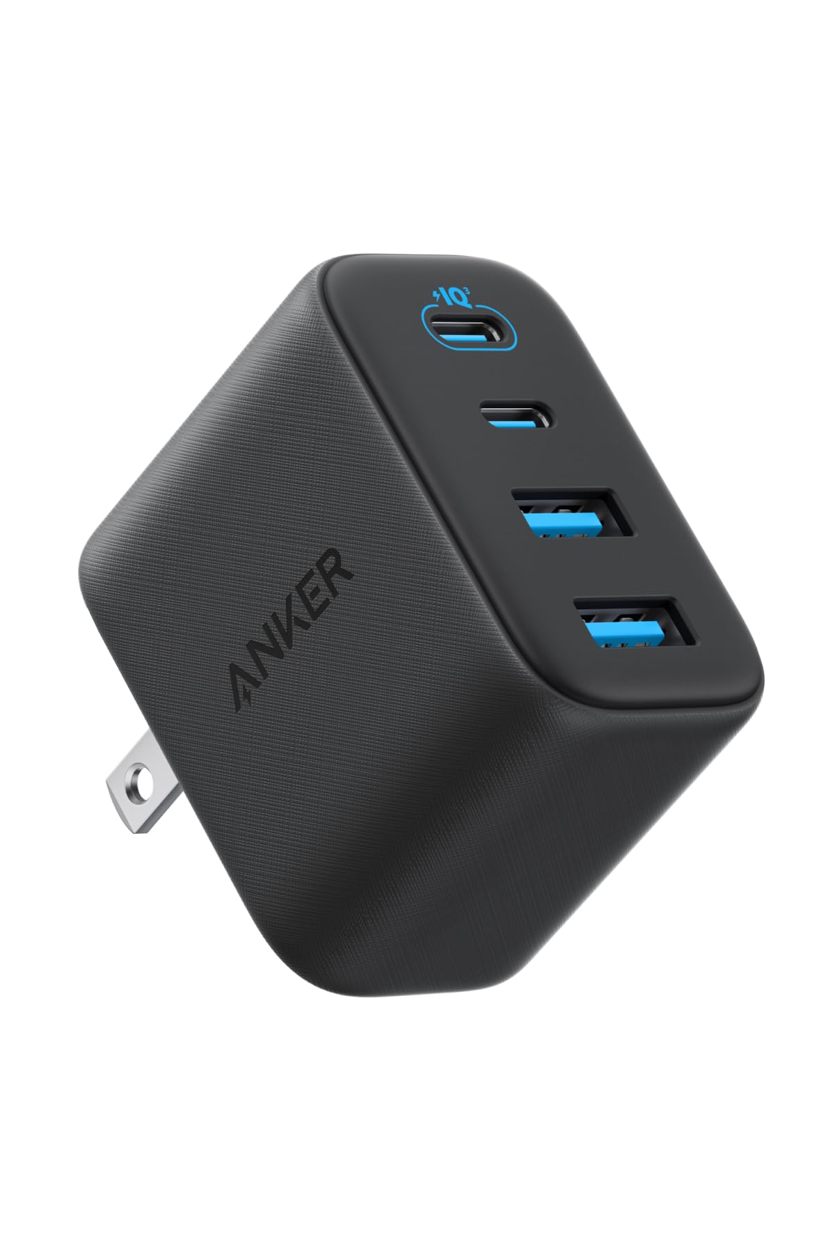 Anker Zolo Charger (50W, 4 Ports) ブラック【 PD対応/PSE技術基準適合/折りたたみ式プラグ】iPhone 17