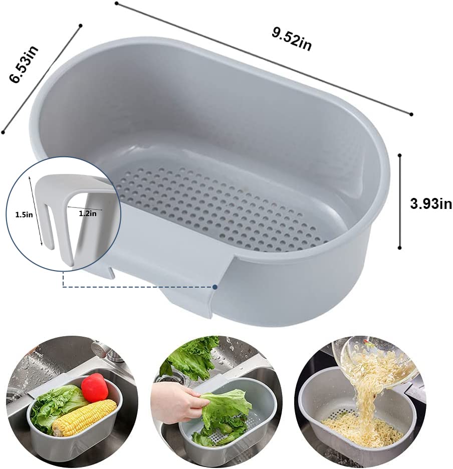 Kitchen Sink Drain Strainer Basket Compost Corner Sink Swan Strainer