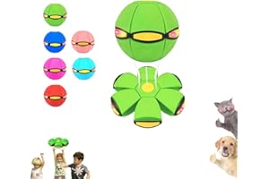 2026 New Children's Bouncing Ball, Magic Metaball, Magic Flying Saucer, Bouncy Ball, Parent-Child Interaction, Dual Form Free